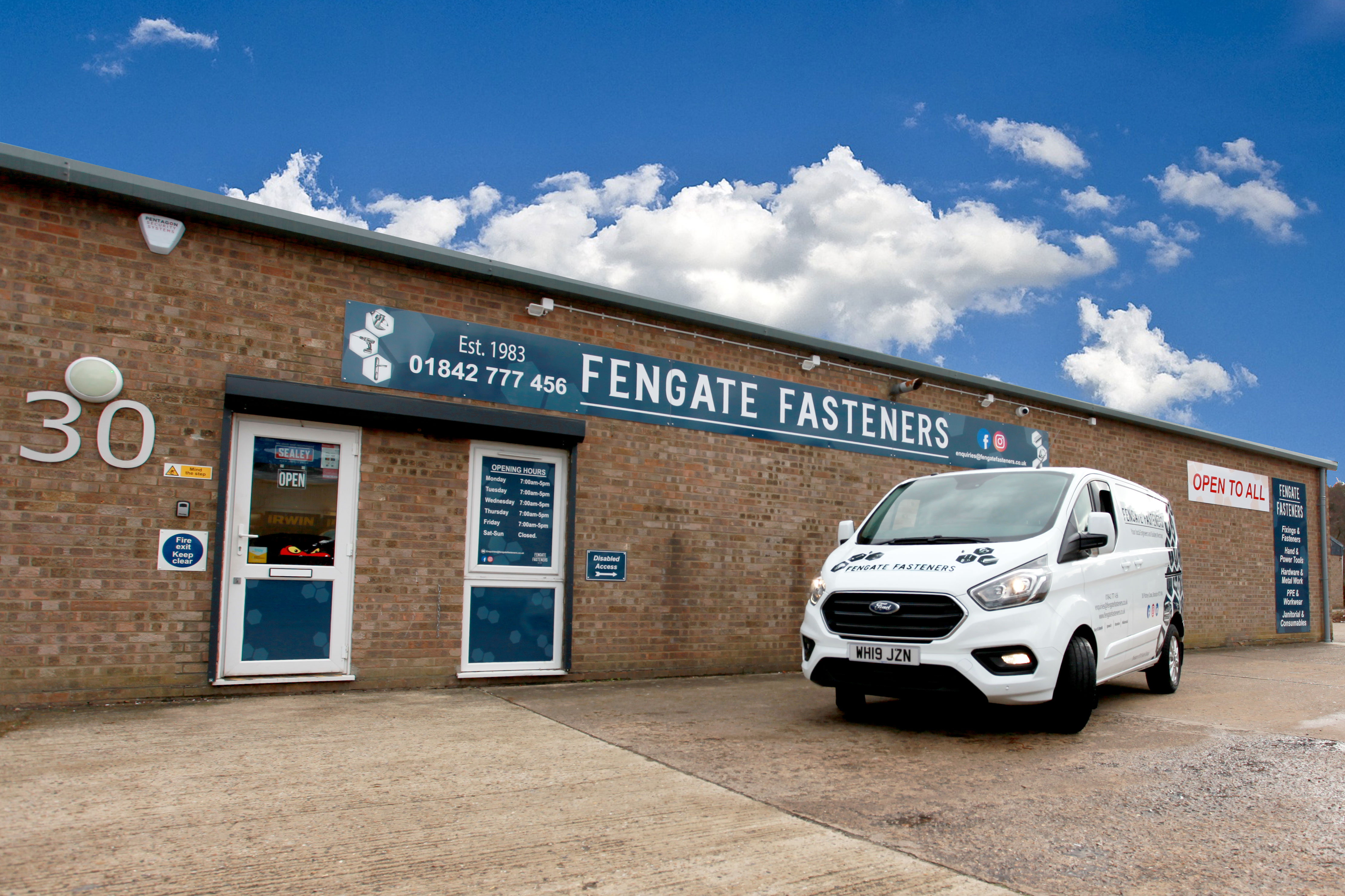 Our vans are being wrapped!
